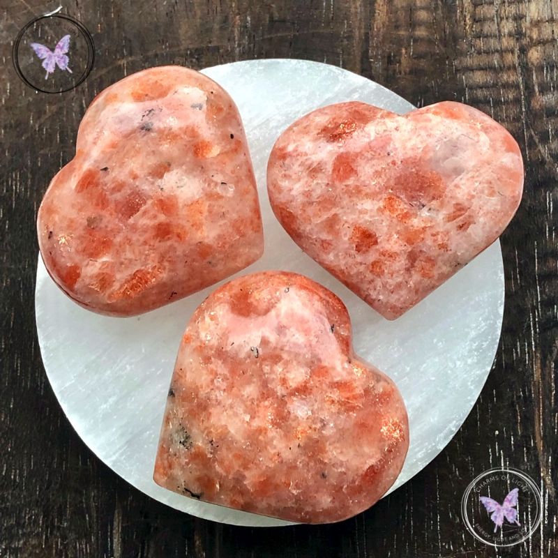 Sunstone Heart 50mm